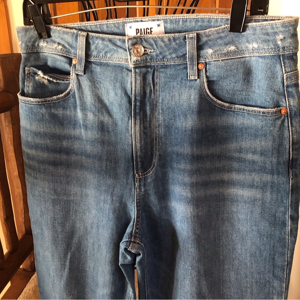 Paige Sarah Straight Jeans, 30 - Picture 4 of 9